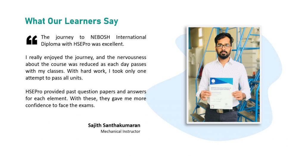 nebosh online training in Oman