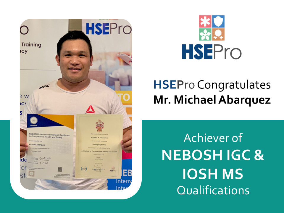 testimonila feedback nebosh